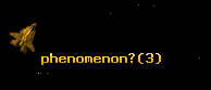 phenomenon?