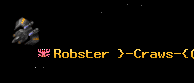 Robster }-Craws-{