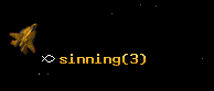 sinning