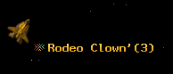 Rodeo Clown'
