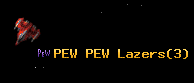 PEW PEW Lazers