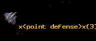 x<point defense>x