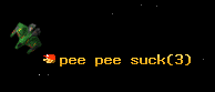pee pee suck