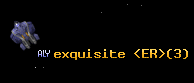 exquisite <ER>