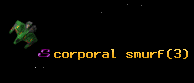 corporal smurf
