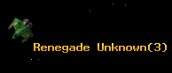 Renegade Unknown