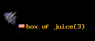 box of juice
