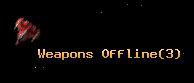 Weapons Offline