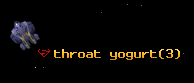 throat yogurt