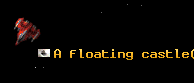 A floating castle