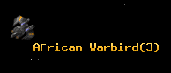 African Warbird