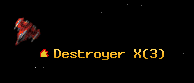 Destroyer X