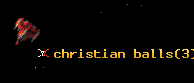 christian balls
