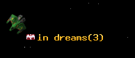 in dreams