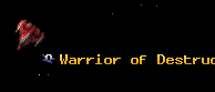 Warrior of Destruction