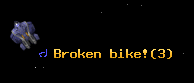 Broken bike!