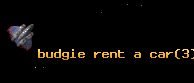budgie rent a car