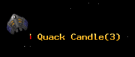 Quack Candle