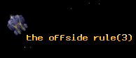 the offside rule