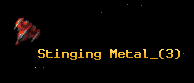 Stinging Metal_