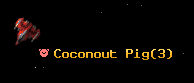 Coconout Pig